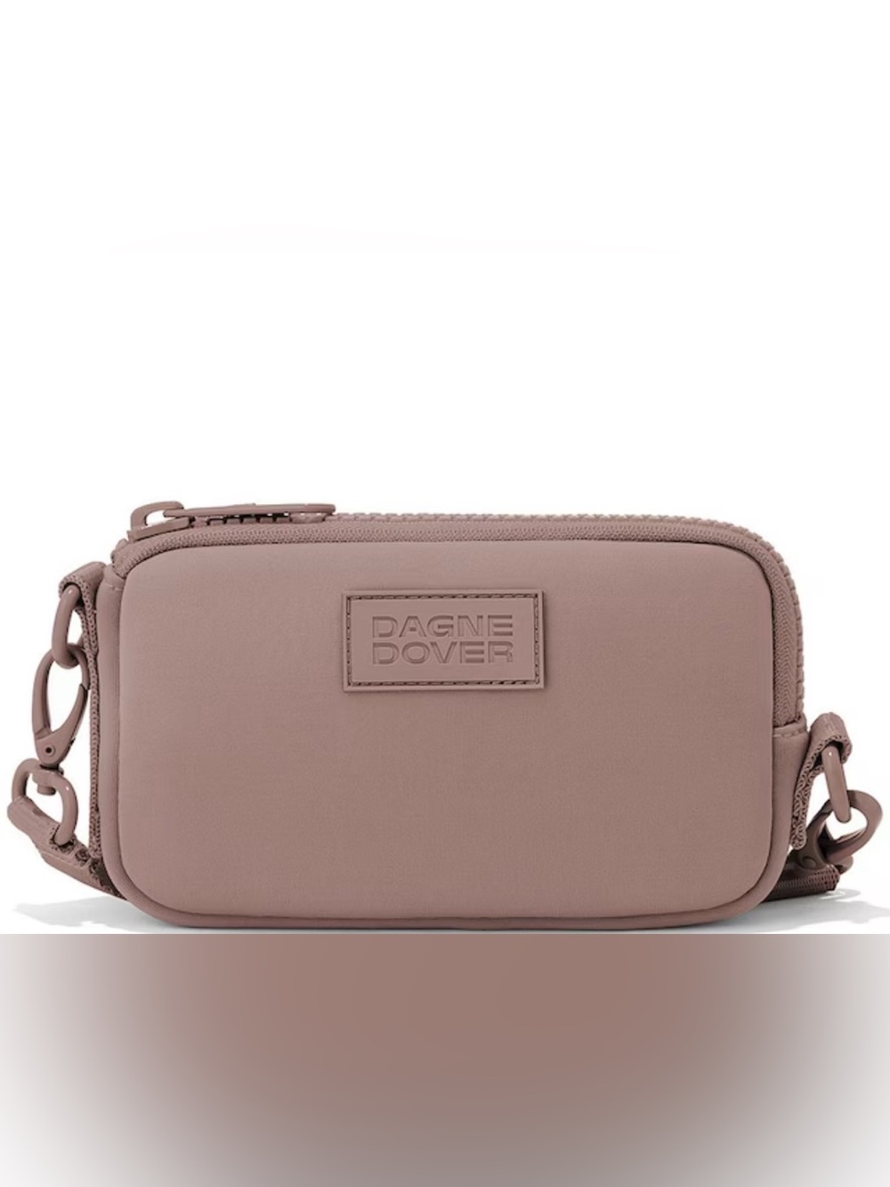 Dagne Dover Neoprene Mara Phone Sling Crossbody Bag Mauve